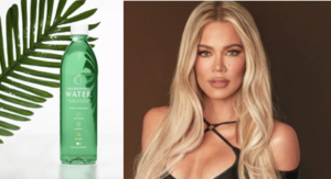 Khloe Kardashian endorses chlorophyl water